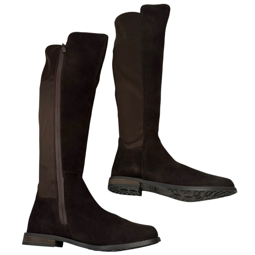 Blondo Layne Brown Suede Waterproof Over The Knee Boots Womens Size 7M New $220 - Picture 6 of 11